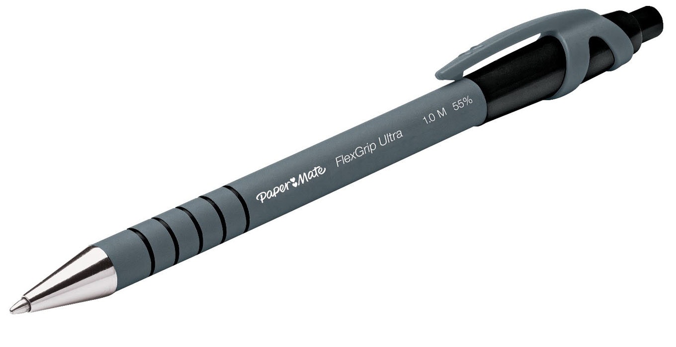 papermate-bolígrafo-flexgrip-lanzamiento-1987